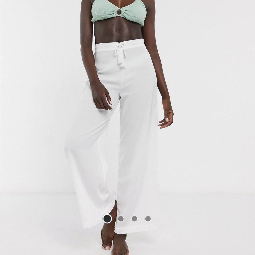 White Beach Pants